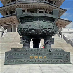 寺院添香銅鼎 寺院添香銅鼎