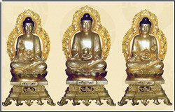 三寶佛鑄造 三寶佛鑄造