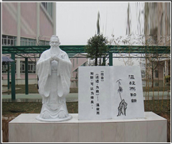 校園孔子像鑄造 校園孔子像鑄造
