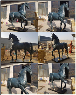 銅馬雕塑圖片 銅馬雕塑圖片