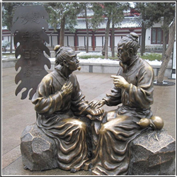 古代名醫(yī)妙手回春人物銅雕塑 古代名醫(yī)妙手回春人物銅雕塑