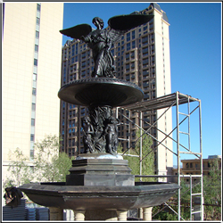 小區廣場銅雕塑 小區廣場銅雕塑