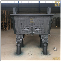 廣場青銅鼎鑄造 廣場青銅鼎鑄造