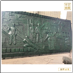 鑄銅關公 城市文化裝飾銅浮雕壁畫