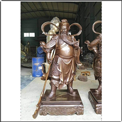 銅色關公像鑄造 銅色關公像鑄造