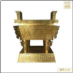 鑄銅關公 客廳裝飾品青銅器擺件