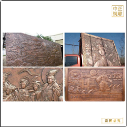 鑄銅關公 景觀浮雕設計定做