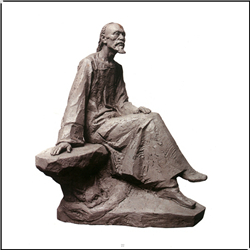 ? 古代作家蒲松齡人物雕塑 ? 古代作家蒲松齡人物雕塑