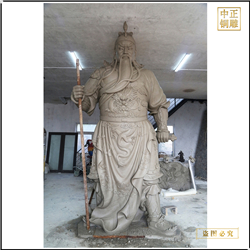 大型關公雕像鑄造 大型關公雕像鑄造