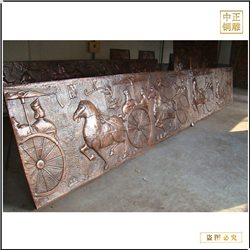 鑄銅關公 室外大型銅浮雕