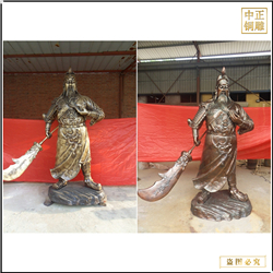 銅雕關公銅像 銅雕關公銅像