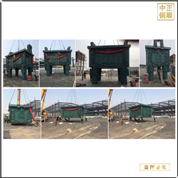 大型景觀(guān)銅鼎雕塑