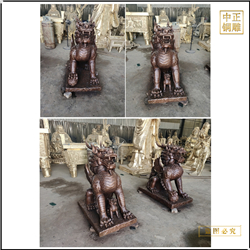 純銅1米銅麒麟鑄造廠(chǎng)