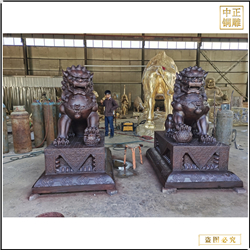 鑄銅關公 故宮銅獅子加工鑄造