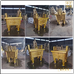 鑄銅關公 制作各種銅鼎