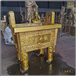 鑄銅關公 銅鼎鑄造廠家