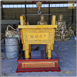 鑄銅關公 如意銅鼎鑄造廠家