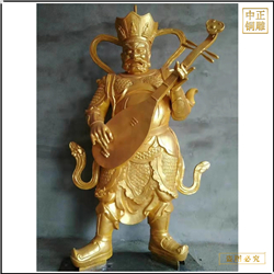 6米四大天王銅佛像批發(fā)廠 6米四大天王銅佛像批發(fā)廠