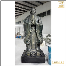 廠家供應銅雕孔子雕像 廠家供應銅雕孔子雕像