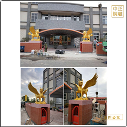 酒店門(mén)口銅麒麟供應(yīng)