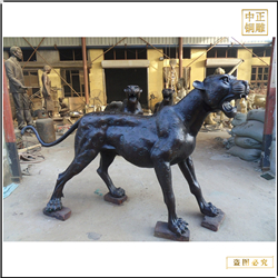 2米金錢(qián)豹雕塑鑄造