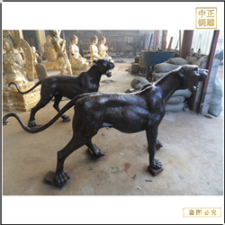 2米金錢(qián)豹雕塑價(jià)格