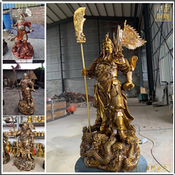 大型看書(shū)銅關(guān)公 大型看書(shū)銅關(guān)公