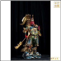 大型武財(cái)神關(guān)二爺鑄造 大型武財(cái)神關(guān)二爺鑄造