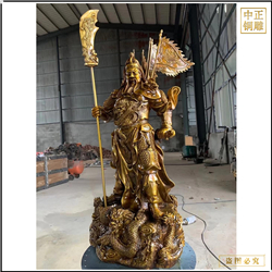 寺廟九龍銅關(guān)公 寺廟九龍銅關(guān)公