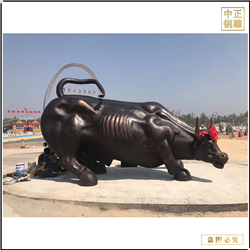 1.5米華爾街銅牛雕塑生產(chǎn)廠(chǎng)