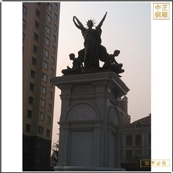 小區景觀西方人物雕塑 小區景觀西方人物雕塑