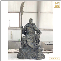 仿古關(guān)公雕塑鑄造廠 仿古關(guān)公雕塑鑄造廠