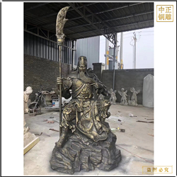 看書關(guān)公銅雕 看書關(guān)公銅雕