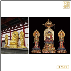 1米高西方三圣佛像 1米高西方三圣佛像