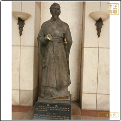 鑄銅關公 大型古代人物雕塑