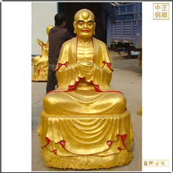 鑄銅關公 十八羅漢銅佛像批發(fā)