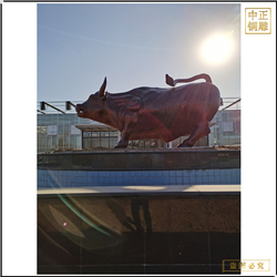 鑄銅關公 戶外華爾街銅牛雕塑