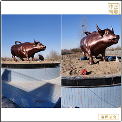 鑄銅關(guān)公 華爾街牛鑄造價格