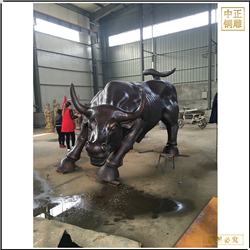鑄銅關(guān)公 華爾街銅牛雕塑加工