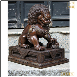 鑄銅關(guān)公 室外銅獅子鑄造價格