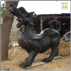 鑄銅關公 銅貔貅擺件鑄造廠家