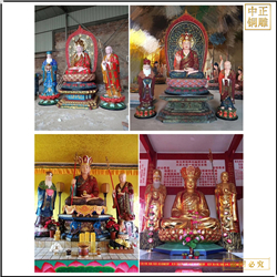 鑄銅關公 純銅貼金地藏王菩薩