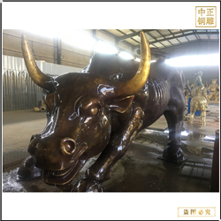 鑄銅關(guān)公 銅雕華爾街銅牛