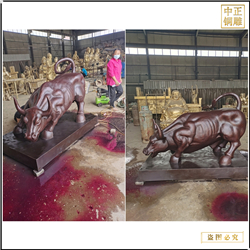 鑄銅關公 -華爾街銅牛生產廠