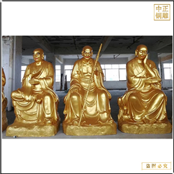 鑄銅關公 十八羅漢銅佛像廠家