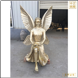 鑄銅關公 西方人物雕塑