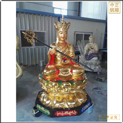 鑄銅關公 地藏王擺件鑄造