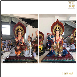 鑄銅關公 文殊普賢銅佛像廠