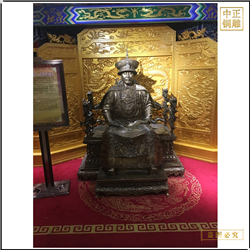 鑄銅關公 景區努爾哈赤銅雕塑鑄造廠