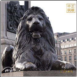 鑄銅關(guān)公 景觀銅獅子